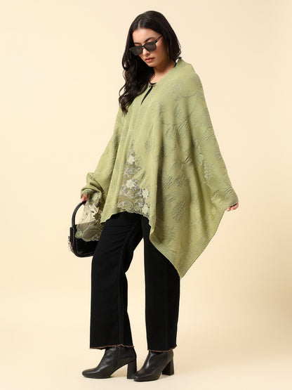 Stole for Women l Premium Casual Soft Stole Acrylic Self Design Pattern