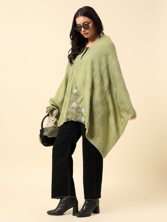 Stole for Women l Premium Casual Soft Stole Acrylic Self Design Pattern