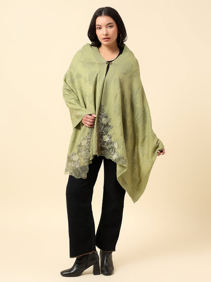Stole for Women l Premium Casual Soft Stole Acrylic Self Design Pattern