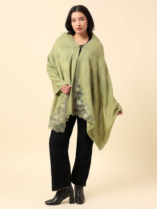 Stole for Women l Premium Casual Soft Stole Acrylic Self Design Pattern