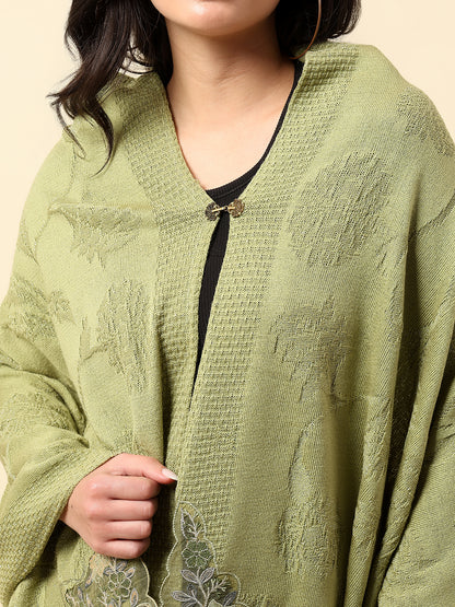 Stole for Women l Premium Casual Soft Stole Acrylic Self Design Pattern