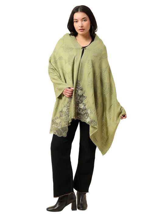 Stole for Women l Premium Casual Soft Stole Acrylic Self Design Pattern