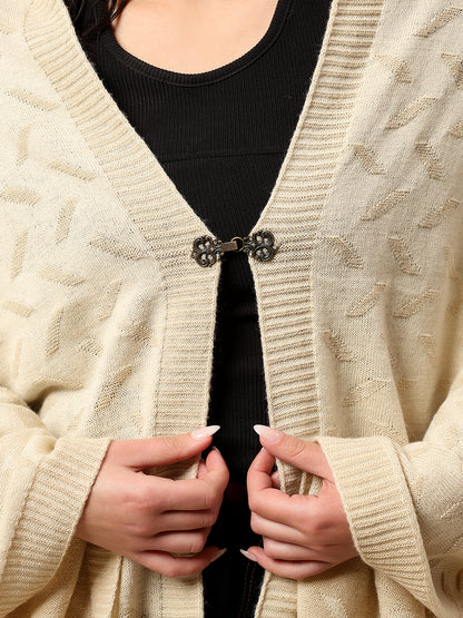 Stole for Women l Premium Casual Soft Stole Acrylic Self Design Pattern