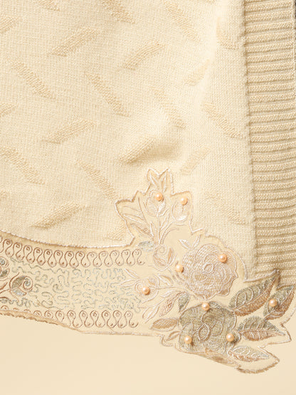 Stole for Women l Premium Casual Soft Stole Acrylic Self Design Pattern