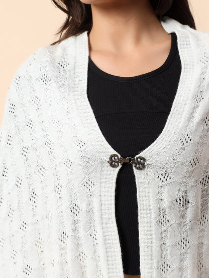 Stole for Women l Premium Casual Soft Stole Acrylic Fabric Self Design Pattern