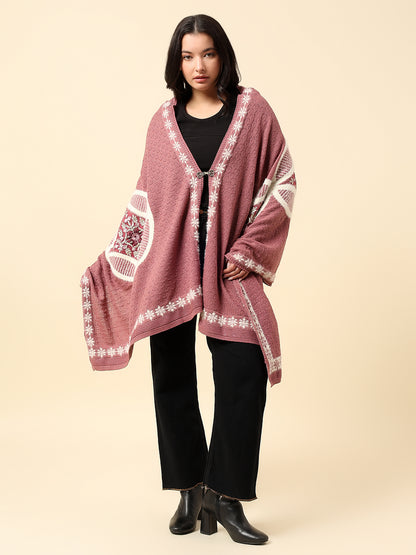 Stole for Women l Premium Casual Soft Stole Acrylic Embroidered Pattern