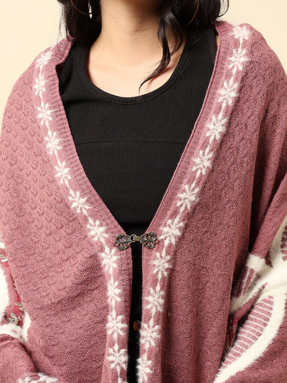 Stole for Women l Premium Casual Soft Stole Acrylic Embroidered Pattern