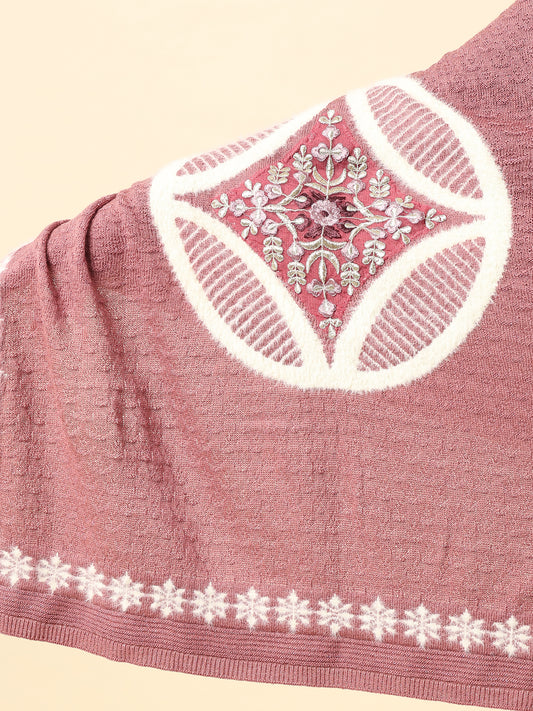 Stole for Women l Premium Casual Soft Stole Acrylic Embroidered Pattern
