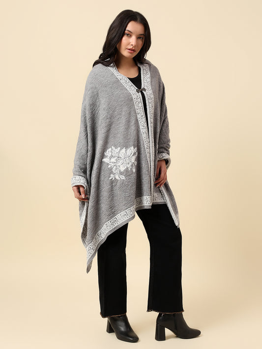 Stole for Women l Premium Casual Soft Stole Acrylic Self Design Pattern