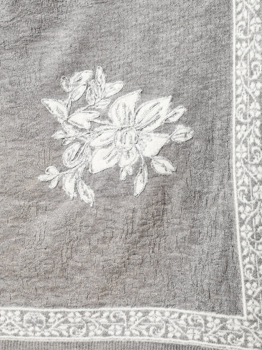 Stole for Women l Premium Casual Soft Stole Acrylic Self Design Pattern