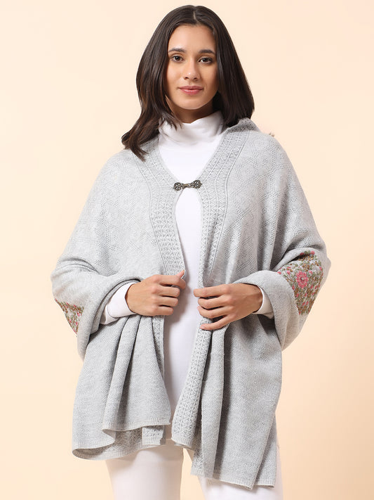 Stole for Women l Premium Casual Soft Stole Acrylic Fabric Self Design Pattern