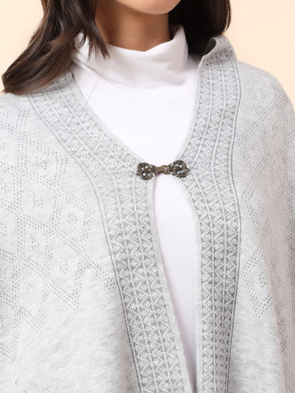 Stole for Women l Premium Casual Soft Stole Acrylic Fabric Self Design Pattern