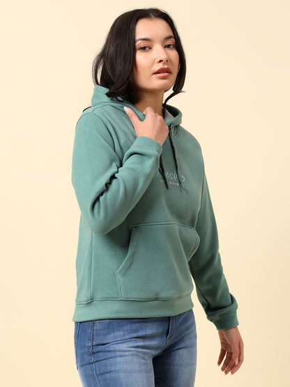 Sweatshirt for Women |Winter Wear Suede Fabric Pull-On Closure Regular Fit Printed Pattern