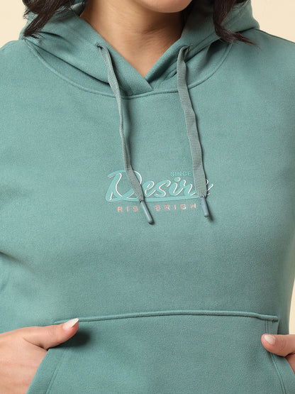 Sweatshirt for Women |Winter Wear Suede Fabric Pull-On Closure Regular Fit Printed Pattern