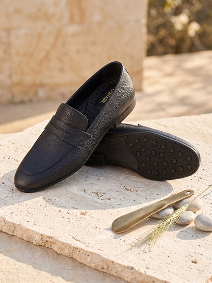 Men's Navy Solid Formal Shoes