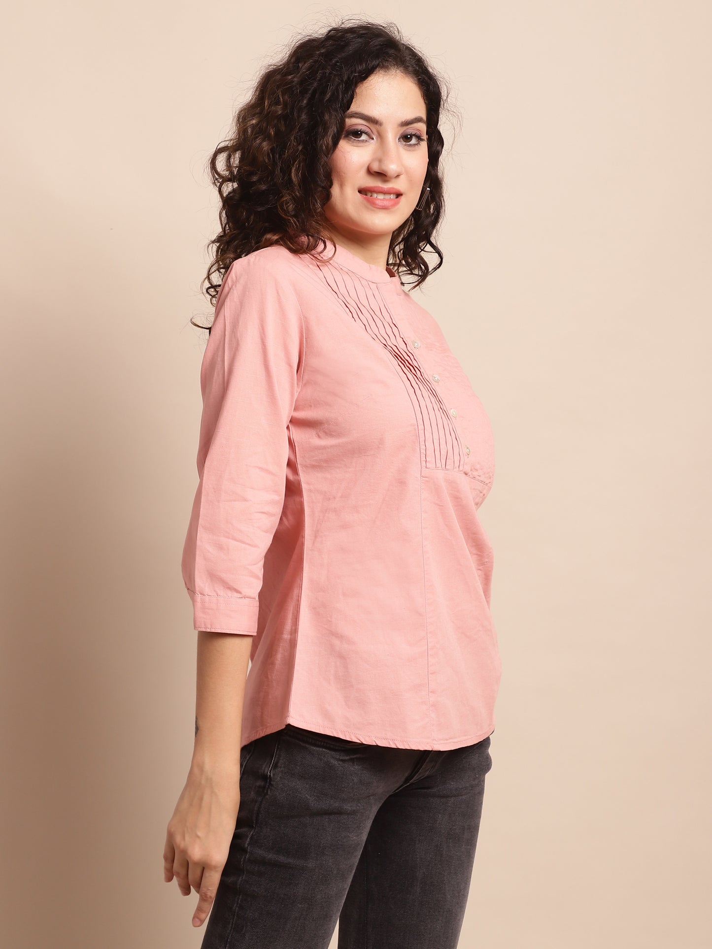 Cantabil Women Pink Tunic (7137946599563)