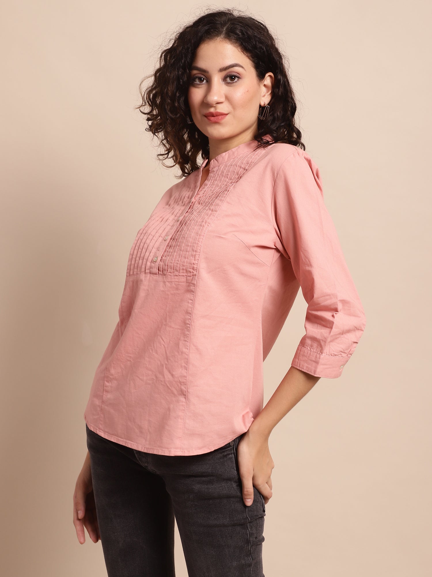 Cantabil Women Pink Tunic (7137946599563)