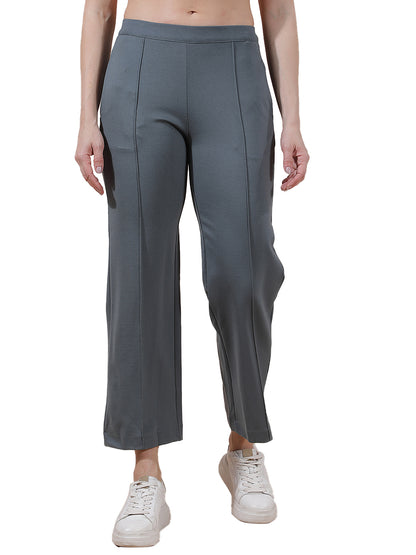 Pant for Women l Breathable & Soft with Color Fastness Regular Fit Nylon Fabric Solid Pattern