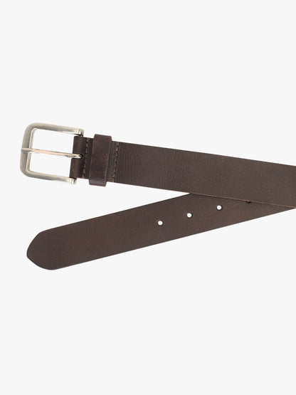 Men's Solid Brown Casual Belt