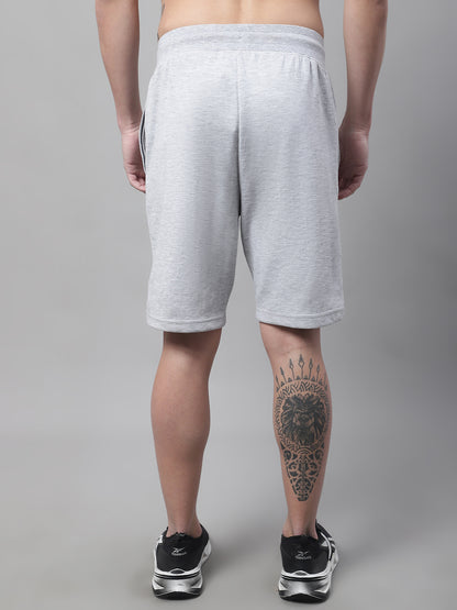 Cantabil Men Grey Melange Shorts (7087831875723)