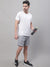 Cantabil Men Grey Melange Shorts (7087832891531)