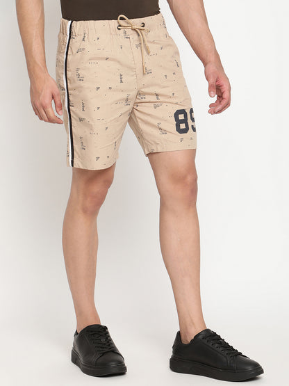 Cantabil Men's Beige Shorts (6792646525067)