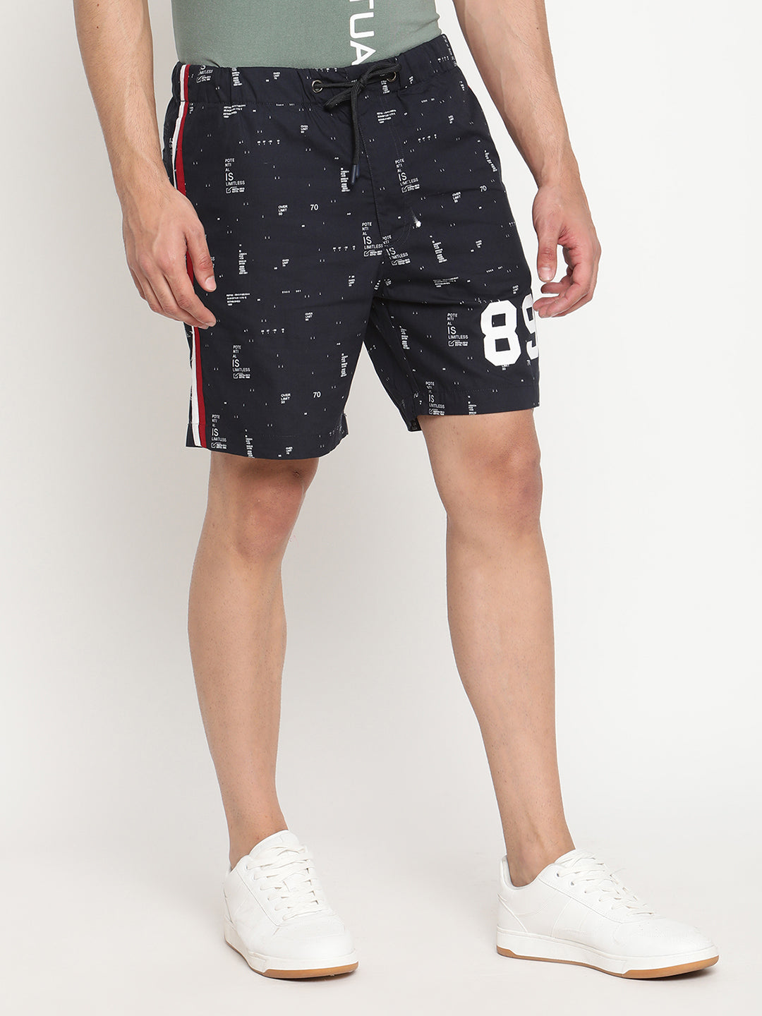 Cantabil Men's Navy Shorts (6792005943435)