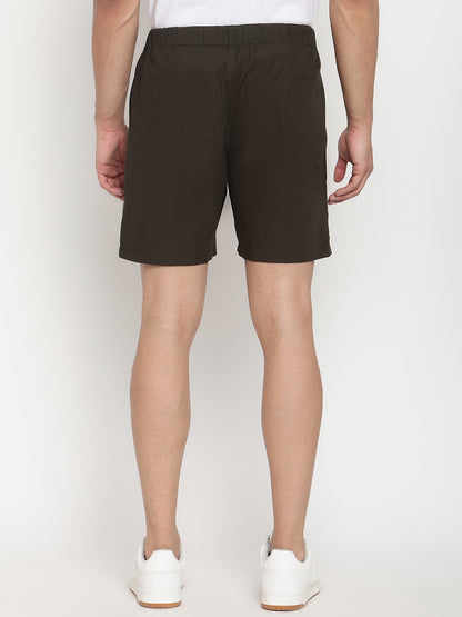 Cantabil Men's Olive Shorts (6792604254347)