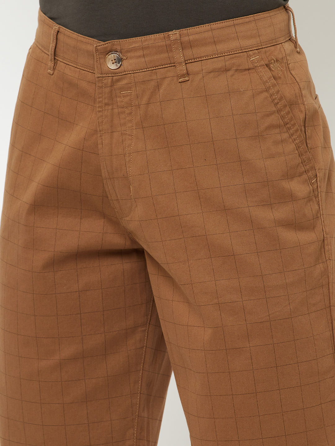 Cantabil Men's Brown Bermuda (6813654450315)