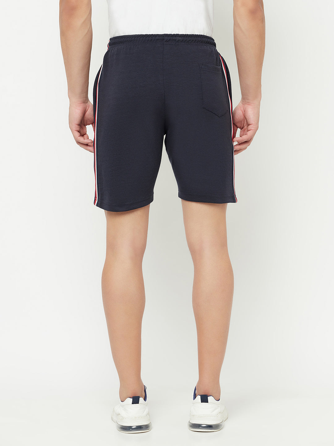 Cantabil Men's Navy Bermuda (6822693929099)