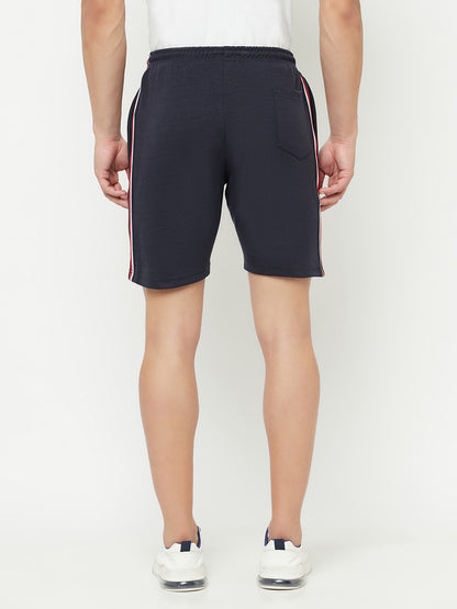 Cantabil Men's Navy Bermuda (6822693929099)