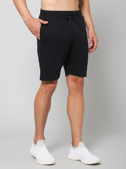 Cantabil Men Navy Bermuda (7133624074379)