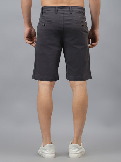 Men's Solid Multi Colour Casual Bermuda
