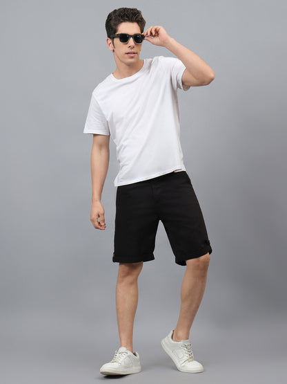 Cantabil Men's Solid Multi Colour Casual Bermuda