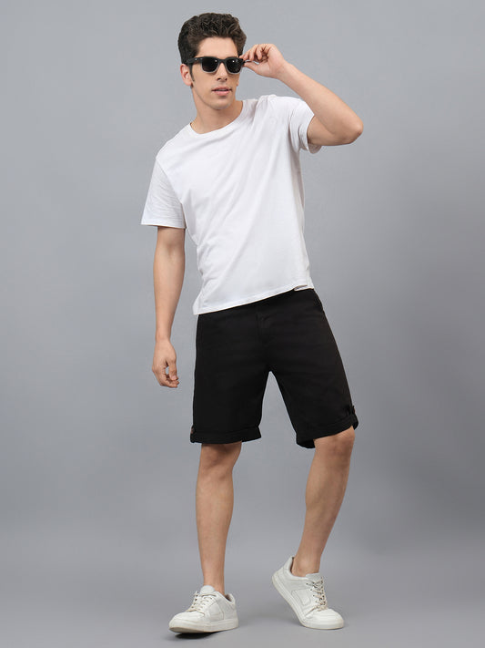 Cantabil Men's Solid Multi Colour Casual Bermuda