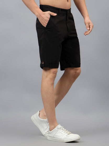 Cantabil Men's Solid Multi Colour Casual Bermuda