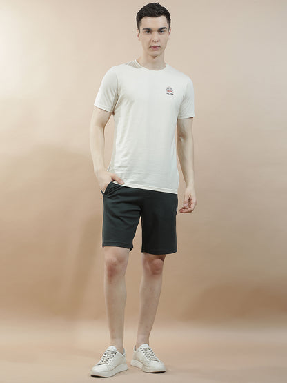 Casual Solid Bermuda for Men l Breathable & Soft with Color Fastness Regular Fit