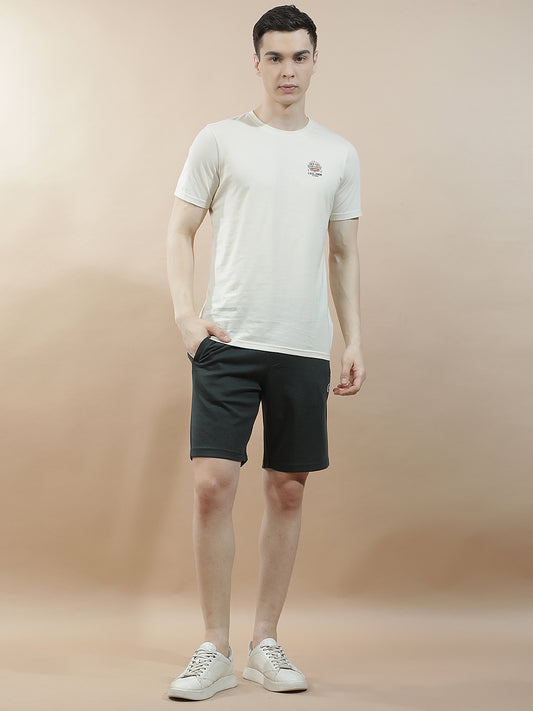 Casual Solid Bermuda for Men l Breathable & Soft with Color Fastness Regular Fit