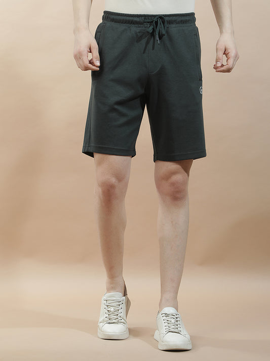 Casual Solid Bermuda for Men l Breathable & Soft with Color Fastness Regular Fit