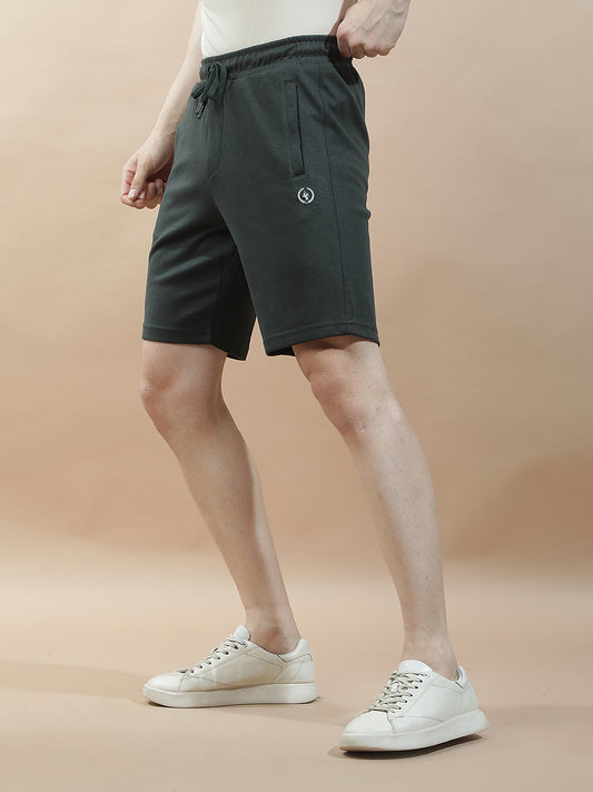 Casual Solid Bermuda for Men l Breathable & Soft with Color Fastness Regular Fit