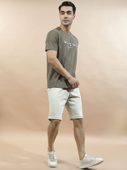 Casual Solid Bermuda for Men l Breathable & Soft with Color Fastness Regular Fit
