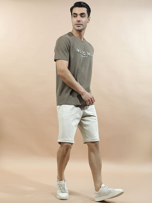 Casual Solid Bermuda for Men l Breathable & Soft with Color Fastness Regular Fit
