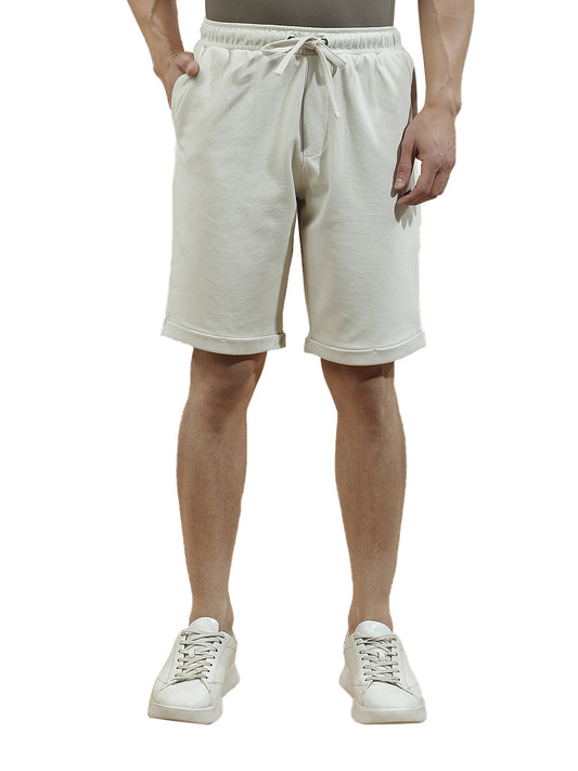 Casual Solid Bermuda for Men l Breathable & Soft with Color Fastness Regular Fit