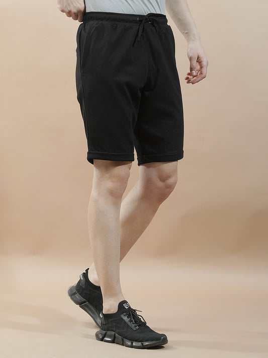 Casual Solid Bermuda for Men l Breathable & Soft with Color Fastness Regular Fit