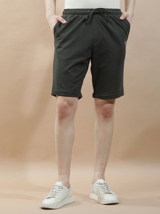 Casual Solid Bermuda for Men l Breathable & Soft with Color Fastness Regular Fit