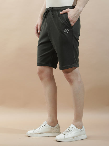 Casual Solid Bermuda for Men l Breathable & Soft with Color Fastness Regular Fit