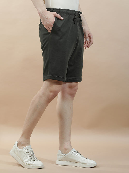 Casual Solid Bermuda for Men l Breathable & Soft with Color Fastness Regular Fit