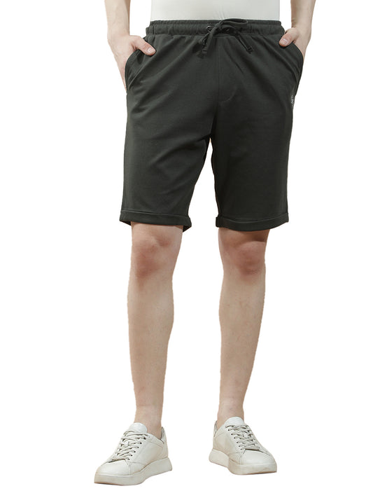 Casual Solid Bermuda for Men l Breathable & Soft with Color Fastness Regular Fit
