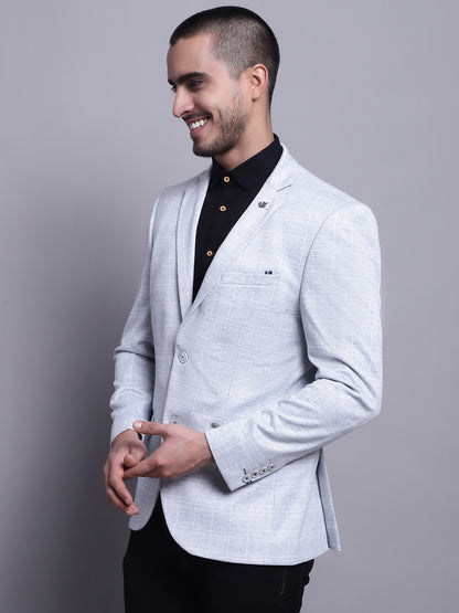 Cantabil Men Grey Blazer (7141542101131)