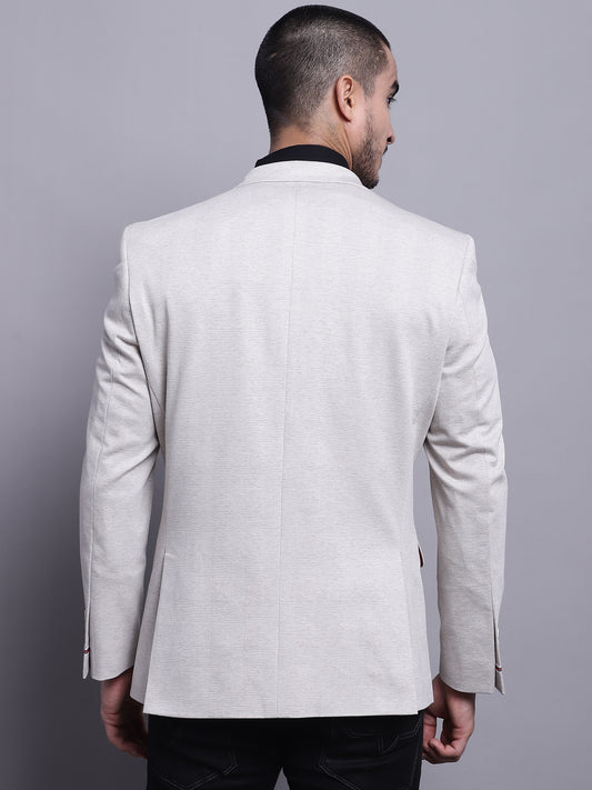 Cantabil Men Beige Blazer (7142083559563)